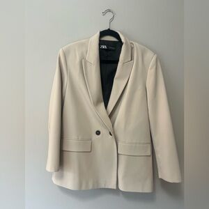 Zara Women's Beige Blazer small